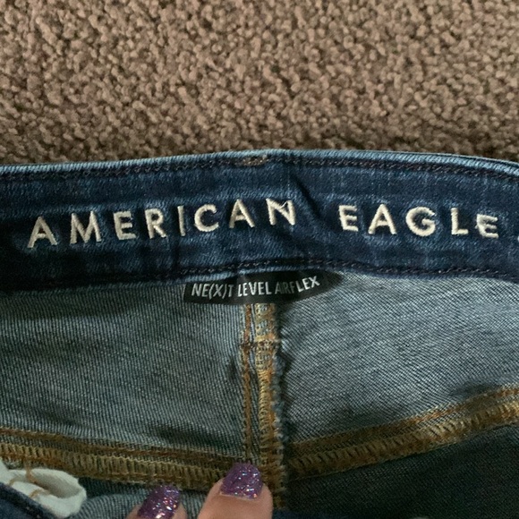 American Eagle Next Level AirFlex SLIM Mens Size 28x26 Blue Jeans Denim Pants - Picture 2 of 4